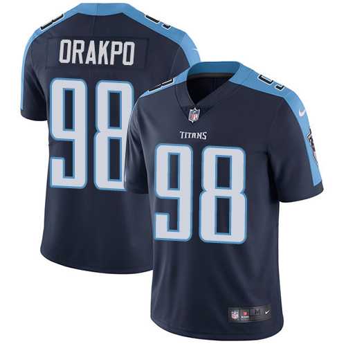 Nike Tennessee Titans #98 Brian Orakpo Navy Blue Alternate NFL Vapor Untouchable Limited Jersey,We sell and wholesale Nike Tennessee Titans #98 Brian Orakpo Navy Blue Alternate NFL Vapor Untouchable Limited Jersey on line form chian!